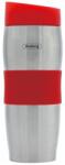 Rosberg Termobögre Rosberg R52011C, 380 ml, Duplafalú, Ergonomikus, Rozsdamentes acél, Piros/inox (R52011C-red)