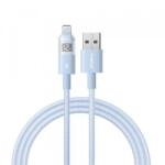 Baseus Cablu Date si Incarcare USB-A - Lightning Baseus Display 2 P10382700311-00, 12W, 1m, Albastru