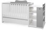 Lorelli Patut Lorelli Modular Multifunctional 5 Confirgurari Diferite 190 X 72cm Multi White Stone Grey (1015057 0041A)