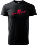 Czech Virus Basic Black Férfipóló XL