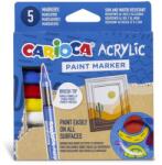 CARIOCA 1452803 Acrylic Akril marker 5db-os szett - Carioca (PMK082)