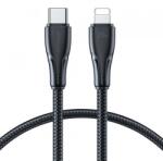 JOYROOM Cablu Date si Incarcare USB-C - Lightning Joyroom S-A11, 20W, 1.2m, Negru - evomag