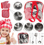 MalPlay Fém konyhai főzőkészlet