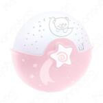 Infantino éjjelifény és projector pink
