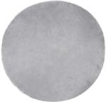 vidaXL Műgyapjú Szőnyeg Tafalla Szürke Ø 160 cm Poliészter 42021538 (42021538)