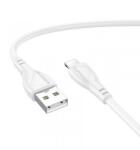 BOROFONE Cablu Date si Incarcare USB-A - Lightning Borofone BX121 Energy, 18W, 1m, Alb - evomag