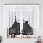 Markizeta Jacquard függöny, Napellenző, Poliészter, 300 x 120 cm, Fehér (MAR_62402)