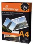 MediaRange Hartie Foto MediaRange MRINK103 Lucioasa 220g/m2 A4 100 Coli (MRINK103)