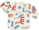 Beaba Bavețică 2în1 Bib with Removable Sleeves Playful Beaba cu mânere detașabile rezistentă la apă cu model de la 4 luni (BE913576) Bavata