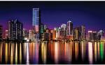 DEGRETS Fotótapéta DEGRETS 83919 New York - éjjeli kilátás, 254x368cm (83919)