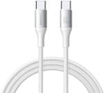 JOYROOM S-A28 Flash Series 60W USB-C - USB-C Cable 2m - White (S-A28_CCW2) - vexio