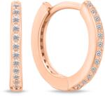 Brilio Silver Cercei sclipitori din bronz cercuri EA159R 1, 4 cm