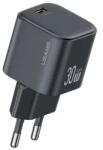 USAMS Бързо зарядно устройство USAMS USAMS US-CC262 USB-C 30W GaN FAST CHARGE, черен (CC262TC01)