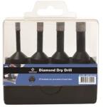 BAUTOOL gyémántfúrókorona készlet sarokcsiszolóra 6-12 mm, M14 (6681081430)