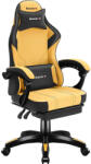 Huzaro Gamer szék Space lábtartóval Yellow