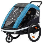 Hamax Avenida One teleszkópos kerékpár utánfutó kék - pepita - 204 899 Ft