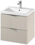 Cersanit TIRSO 60 cm alsószekrény COMO mosdóval, matt kasmír S801-541 (S801-541)
