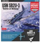 Academy Kit de modele de avion 12350 - USN SB2U-3 „Bătălia de la Midway (1: 48) (36-12350)
