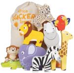 Le Toy Van Petilou Turn pliabil Africa 9 buc (DDPL117)