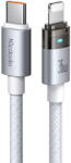 Mcdodo Cablu, USB-C la Lightning, Transparent, 36W, 1.2m - Mcdodo (CA-6942) - White (KF2359036) - pcone
