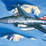 Academy Kit model de avion 12259 - F-16A / C (1: 48) (36-12259)
