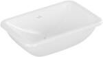 Villeroy & Boch Loop&Friends - Mosdókagyló, beépített, 450x280 mm, túlfolyóval, CeramicPlus, alpesi fehér 4A5600R1 (4A5600R1)