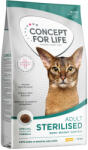 Concept for Life 10kg Concept for Life Streilised Cat csirke száraz macskatáp javított receptúrával
