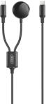XO 2 in 1 Apple Watch és USB-C mágneses indukciós töltő kábel (XO-CX030) - 1, 2m hosszúság, gyors és biztonságos töltés, praktikus megoldás utazáshoz és mindennapi használatra, fekete
