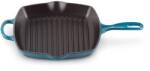 Le Creuset Tigaie pentru gratar SIGNATURE 26 cm, DEEP TEAL, fontă, Le Creuset (LECR20183266420422)