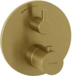 Kludi Nova Fonte Puristic zuhanycsaptelep süllyesztett z termosztáttal arany 20885N015 (20885N015)