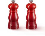 Le Creuset Râșniță pentru sare și piper set 11 cm, set de 2 buc, CERISE, plastic, Le Creuset (LECR96002500060000)
