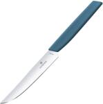 Victorinox Cuțit de bucătarie Victorinox Swiss Modern Cornflower Blue 12 cm - lamă netedă cu vârf ascuțit
