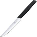 Victorinox Cuțit de bucătărie Victorinox Swiss Modern Black 12 cm - lamă netedă cu vârf ascuțit