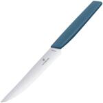 Victorinox Cuțit de bucătărie Victorinox Swiss Modern Cornflower Blue 12 cm - zimțat cu vârf ascuțit