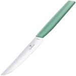 Victorinox Cuțit de bucătărie Victorinox Swiss Modern Mint Green 12 cm - zimțat cu vârf ascuțit