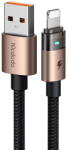 Mcdodo Cablu, USB-A la Lightning, Transparent, 3A, 1.2m - Mcdodo (CA-6911) - Desert Gold (KF2359049) - pcone