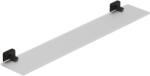 Kludi Vela S fürdőszoba polc 60 cm fekete 25973N2 (25973N2)