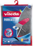 Vileda Park+Go Vasalódeszka felső oldal bevonata Pamut, Habszivacs, Poliuretán Fekete, Vörös (172219)