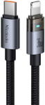 Mcdodo Cablu, USB-C la Lightning, Transparent, 36W, 1.2m - Mcdodo (CA-6940) - Black (KF2359038) - pcone