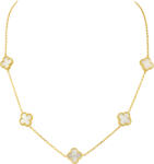 Ezüst ékszer Juta ezüst nyaklánc sárga arannyal futtatva - JTTC-7543 (JTTC-7543)