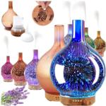  Párásító üvegbúra látványos éjszakai fénnyel (v24639)