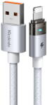 Mcdodo Cablu, USB-A la Lightning, Transparent, 3A, 1.2m - Mcdodo (CA-6912) - White (KF2359048) - pcone