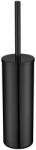Deante WC kefe tartó, Deante Round álló wc kefe tartó, fekete ADR_N712 - zuhanykabin