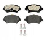 Delphi LP1717 fékbetétek, 15.2mm vastagság, 95.3mm hossz, 42.76mm magasság, TRW fékrendszer