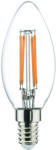 SYLVANIA 0029344 LED szénszálas izzó 1x4, 5W | E14 | 470lm | 2700K - szabályozható, átlátszó