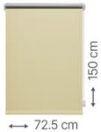Gardinia Thermo Mini - hőszigetelő és sötételő roló (bézs) 72.5x150 cm (2021298)