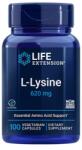 Life Extension L-Lysine 620 mg (100 veg kapszula) - L-Lizin 100 veg kapszula