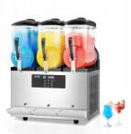 VEVOR Fagyasztott italkészítő gép, 3×12L, gyümölcslé, jegeskávé, tea készítéséhez (5907021440172)