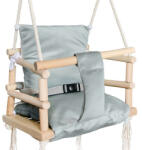 Kruzzel fa babahinta bébihinta 3in1 8 hónapos kortól 30 kg-ig szürke 18026 (5900779940253)