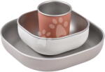 Beaba Étkészlet Stainless Steel Meal Set Terracotta Beaba rozsdamentes acélból 3 részes narancssárga 4 hó-tól (BE913584)